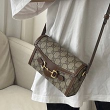 GUCCI Horsebit 1955 GG Supreme帆布手機斜背包(白色) 625615 92TCG 9761 歷史價格詳細信息