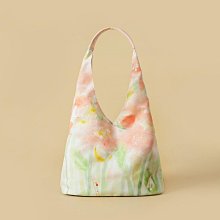 尼睿x小團子愛吃菜 新款原創休閑印花手提帆布包可愛百搭手拎包女_佳美優品 歷史價格詳細信息