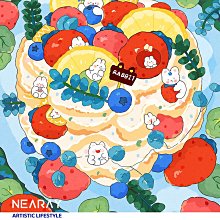 尼睿x小團子愛吃菜 新款原創休閑印花手提帆布包可愛百搭手拎包女_佳美優品 歷史價格詳細信息