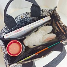 上班手拎亞麻手提袋包包女2022新款時尚飯盒便當包ins日系帆布包_佳美優品 歷史價格詳細信息