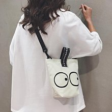 手提包女 日系原創字母刺繡設計托特包 百搭便攜帆布包 斜背包 包包-予你優選 歷史價格詳細信息