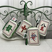 零錢包 發財麻將稀奇古怪小包包女小眾設計師獨特手提迷你耳機包零錢包 歷史價格詳細信息