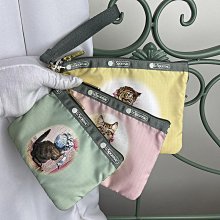 Lesportsac 力士包 卡哇伊印花女士卡通三連包手提零錢硬幣袋錢包鑰匙化妝手拿包3455 價格比較,價格查詢,歷史價格詳細信息