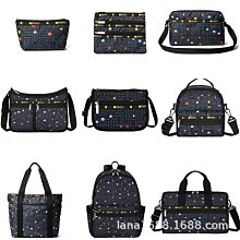 Lesportsac 力士包 動漫卡通印花斑點狗休閑女布包手提斜跨單肩包 G995 G990 歷史價格詳細信息
