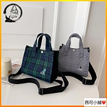格子紋帆布單肩女包 大學生上課托特包 新潮布袋布包 日系藝文休閒包 通勤帆布包 簡約質感斜揹包 大容量大包包女-包沒煩惱 歷史價格詳細信息