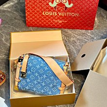 『瑤瑤代購』L家 牛仔包 最新款 頂級貨 原單大牌牛仔豌豆包marel中古包單肩斜挎包腋下包麻將包42HJ530 歷史價格詳細信息