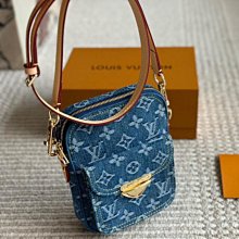 『瑤瑤代購』L家 牛仔包 最新款 頂級貨 原單大牌牛仔豌豆包marel中古包單肩斜挎包腋下包麻將包42HJ530 歷史價格詳細信息