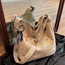 大容量帆布包包女2023新款日系休閒字母手提袋百搭單肩託特通勤包 歷史價格詳細信息