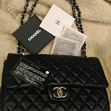 CHANEL 香奈兒 經典2.55 菱格紋小牛皮轉釦黑鍊肩背包(黑) 歷史價格詳細信息