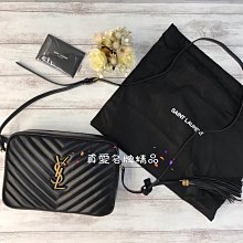 YSL 黑全皮金字Logo 山形紋 流蘇相機包 斜背包 肩背包 超美 超新 割愛26800尺寸22X16X6 cm ❤️❤️❤️快搶➕1❤️ 歷史價格詳細信息