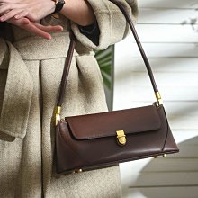 輕奢小眾包包真皮復古小方包cafune小號斜挎手提通勤女包時尚百搭-zero潮流屋 歷史價格詳細信息