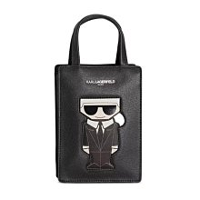 KARL LAGERFELD 卡爾 手寫LOGO養蜂人卡爾棉質短T恤.黑 歷史價格詳細信息