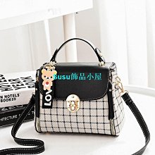 斜挎包 斜背包 手提包 韓版時尚百搭手提包包女2023新款上班通勤水桶包高級感休閑斜挎包斜背包995 BL057 歷史價格詳細信息