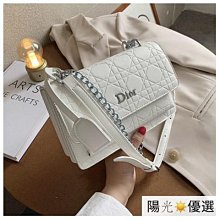 【優質】斜背包時尚小包包小方包新款女包鏈條風琴包單肩斜挎菱格包軟皮荔枝紋小方包-西可小鋪❤️ 歷史價格詳細信息