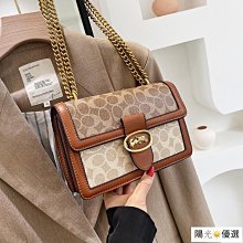 【優質】斜背包時尚小包包小方包新款女包鏈條風琴包單肩斜挎菱格包軟皮荔枝紋小方包-西可小鋪❤️ 歷史價格詳細信息