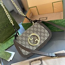 Gucci Blondie棕色短夾，全新義大利帶回 歷史價格詳細信息