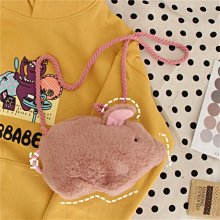 可愛小萌包包女生秋大容量毛絨絨單肩斜挎包蘇塔小眾設計二次元 歷史價格詳細信息
