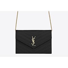 【YSL】小牛皮翻蓋NIKI包/郵差包/大款_32CM_展示品(黑色) 歷史價格詳細信息