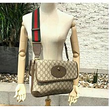 【GUCCI 】GG Supreme 經典Ophidia 絨面 腰包肩背/胸背包 腰包 黑色 85公分 歷史價格詳細信息