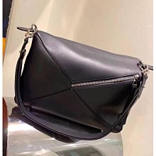 LOEWE Puzzle 拼圖經典小牛皮手提/斜背兩用包(小款)(黑色) A510P60X41 1100 歷史價格詳細信息