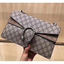 [正品] GUCCI Soft Stirrup 棕色磨砂真皮肩背包 歷史價格詳細信息