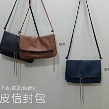 藍色手提袋可手提可肩背皮34x31x8帶73cm(上花244）9成新 歷史價格詳細信息