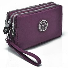 新款女士中號錢包大容量鎖扣女錢包女士拉鍊錢包 歷史價格詳細信息