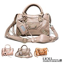 【UOU精品】韓國時尚款 質感個性時尚穿孔素面大容量側背包 土黃色/kr095 歷史價格詳細信息