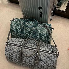 GOYARD 閱讀狗印花logo塗料帆布&牛皮翻轉兩面用購物包-迷你/深灰 歷史價格詳細信息