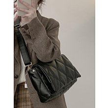 羽絨包包女秋冬2022新款潮韓國菱格小方包百搭大容量單肩斜挎包 歷史價格詳細信息