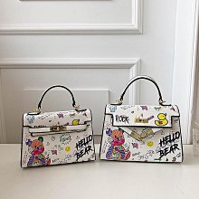 女生包包 女包 時尚印花貝殼包 2023新款時尚撞色單肩包 女包 零錢個性斜挎包 斜背包 歷史價格詳細信息