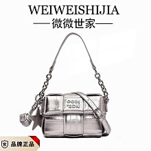 高級感銀色小包包女2024新款時尚百搭斜挎包流行爆款手提保齡球包-悅享樂購滿599免運 歷史價格詳細信息