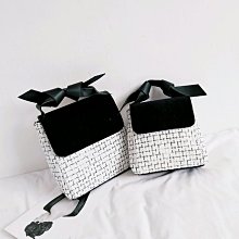 韓版呢子雙肩包女2024新款時尚百搭撞色格子背包氣質手提旅行書包 歷史價格詳細信息