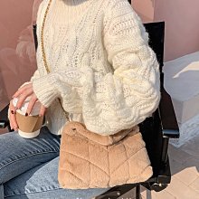 韓國秋冬毛毛手提小包包女2024冬季新款時尚斜背包女生毛絨簡約斜背腋下包-悅享樂購滿599免運 歷史價格詳細信息