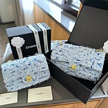 『瑤瑤代購』CHA*EL小方包 最新款 頂級貨 原單大牌 時尚百搭丹寧牛仔大迷你CF包漸變配色鏈條單肩斜挎包47HJ76 歷史價格詳細信息