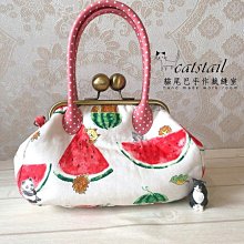 catstail 貓尾巴手作裁縫室∼溫暖手作可愛繽紛小花拼接金色蘑菇頭口金斜背包/側背包 歷史價格詳細信息
