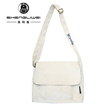 斜背包 斜挎包 挎包大容量女上課通勤包小眾白色包包休閑帆布背包大學生斜挎包FJ001 歷史價格詳細信息