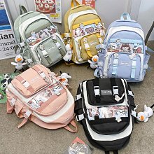 可愛小學生書包女初中生韓版原宿輕便大容量高中雙肩包女時尚防水 歷史價格詳細信息
