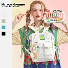 Mr.ace.homme雙肩包女小眾通勤初中大學生書包輕便簡約電腦背包男 歷史價格詳細信息