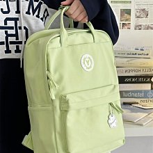 純色簡約小清新雙肩包2023新款輕便學生背包休閑時尚百搭手提包包 歷史價格詳細信息