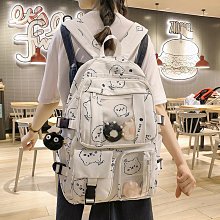 文藝書包女小學生大容量減負雙肩包初中生高顏值輕便背包高中生 歷史價格詳細信息