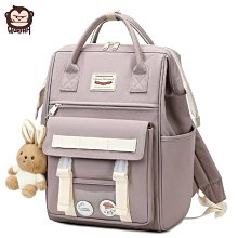 高顏值小清新雙肩包女新款輕便大容量學生書包可愛印花休閒背包 歷史價格詳細信息