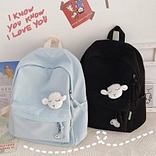 森系百搭純色小書女韓版原宿風ins初中生高中大學生揹雙肩 歷史價格詳細信息