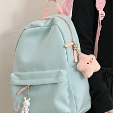 少女學院風大容量書包 韓版ins初中生高中生百搭雙肩包旅行揹包 歷史價格詳細信息