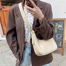 復古單肩包 月牙包 女包 餃子包 純色單肩包 斜背包 半月包 單肩包 包包女 手機包-陽光優選 歷史價格詳細信息