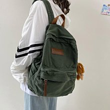 復古帆布雙肩包大容量大學生書包男短途工具旅行15.6寸電腦揹包 歷史價格詳細信息