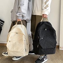 純色帆布雙肩包女中學生書包韓版潮小清新學院風背包男時尚旅行包 歷史價格詳細信息