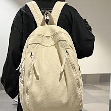 復古男士帆布雙肩包高中大學生書包潮流休閒大容量旅行包揹包男包 歷史價格詳細信息