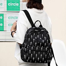 2024新款帆布雙肩背包 初中高中學生書包ins風韓版書包女簡約百搭 歷史價格詳細信息