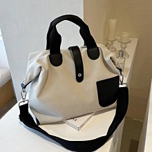 大容量包包女時尚斜挎托特水桶包簡約百搭手提帆布包2022新款 流行 精品 歷史價格詳細信息